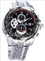 Watch Casio Man Edifice in Steel EF-543D-1AVEF - EF-543D-1AVEF